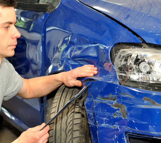 Severe Fender Repair