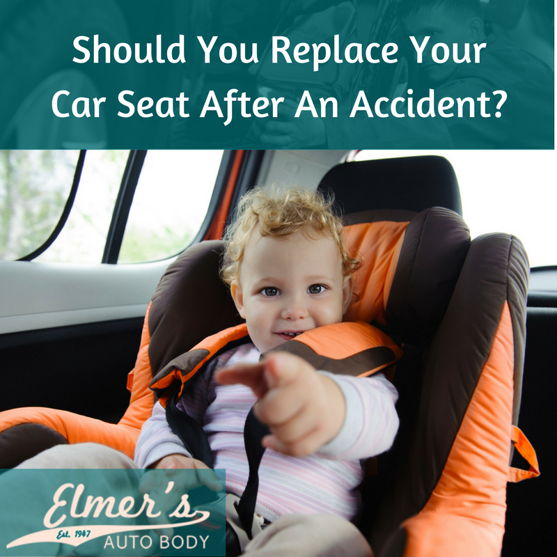 can you use a car seat after a car accident