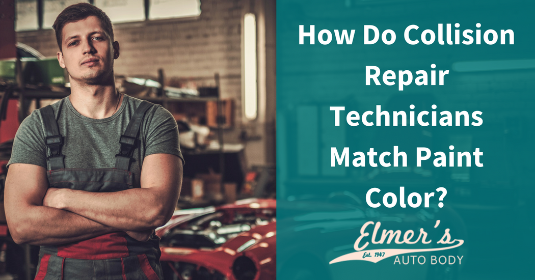 How Do Collision Repair Technicians Match Paint Color?