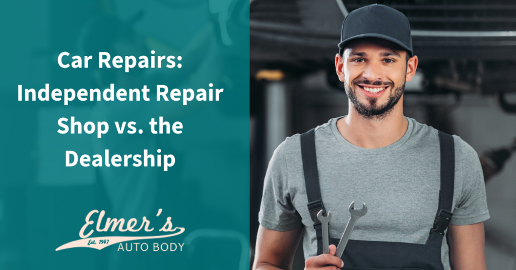 Car Repairs Independent Repair Shop vs. the Dealership