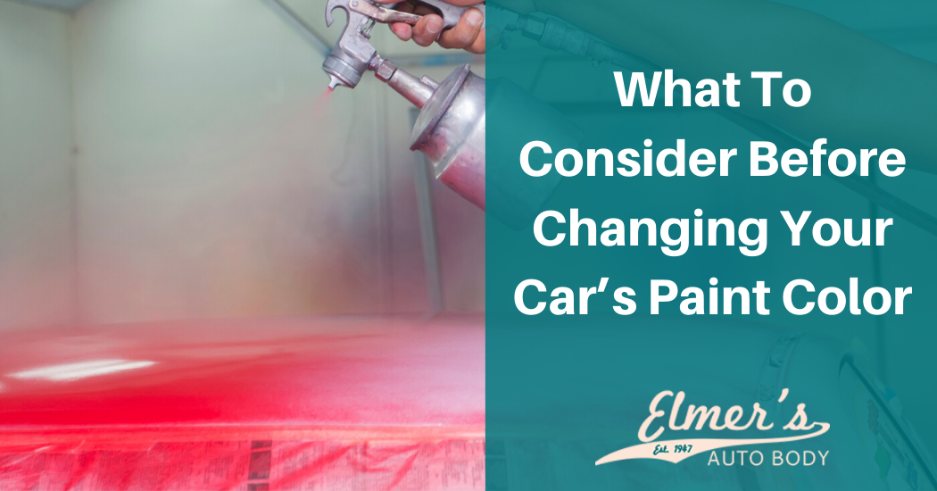 What To Consider Before Changing Your Car’s Paint Color