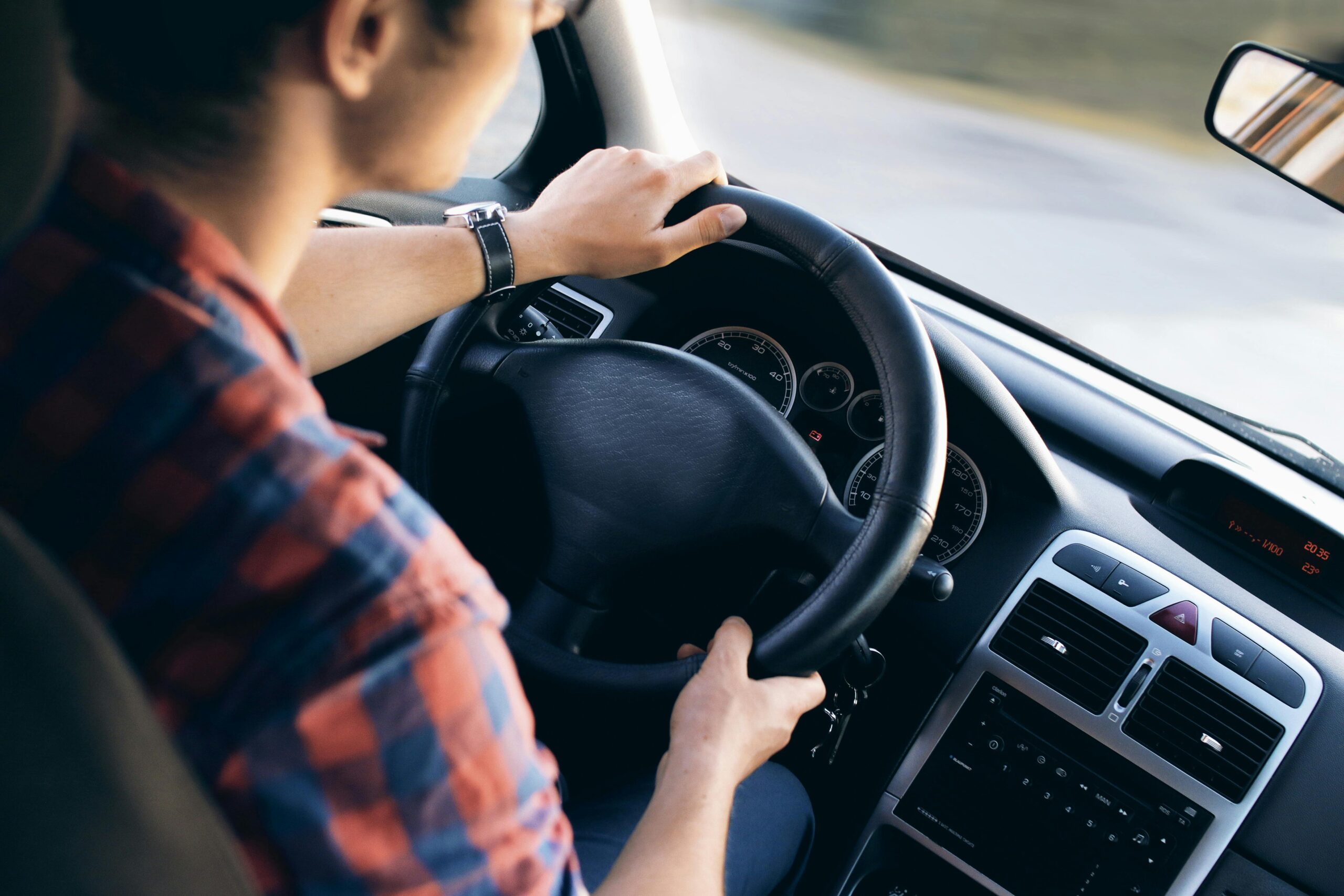 When driving from the repair center, you notice the car feels off and wonder why